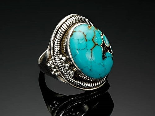 تصویر 2 از سنگ فیروزه ریز مقاوم در برابر ضربه و خط و خش